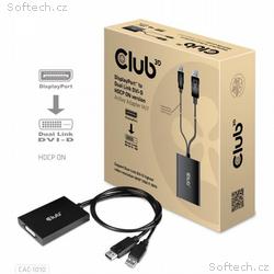 Club3D Adaptér aktivní DisplayPort na Dual Link DV