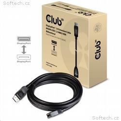 Club3D Kabel prodlužovací DisplayPort 1.4 8K 60Hz 
