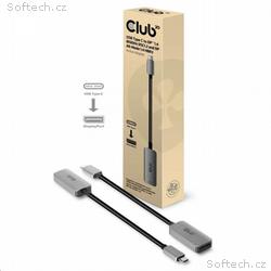Club3D Adaptér aktivní USB-C na DisplayPort 1.4, 8