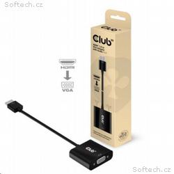 Club3D Adaptér HDMI 1.4 na VGA (M, F), Active with