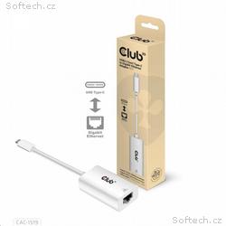 Club3D Adaptér aktivní USB 3.2 typ C na LAN (Gigab
