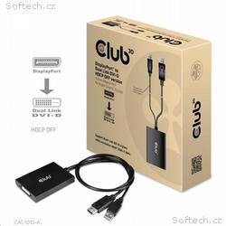 Club3D Adaptér aktivní DisplayPort na Dual Link DV