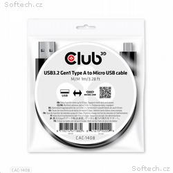 Club3D Kabel USB 3.2 Gen1 Type-A to Micro USB Cabl