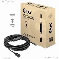 Club3D Kabel USB-C na USB-A, Aktivní adaptér, kabe