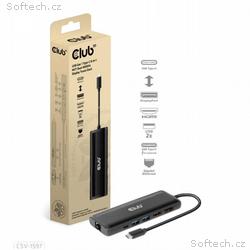 Club3D Dokovací stanice USB-C, 8-in-1 MST Dual (1x