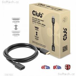 Club3D prodlužovací Ultra rychlý HDMI kabel, 4K120