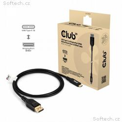 Club3D Kabel USB-C na DisplayPort 2.1, 10K60Hz, DS