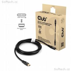 Club3D Kabel USB-C na MiniDisplayPort 2.1, 8K30Hz,