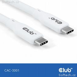 Club3D Kabel USB-C 4.0, 20Gbps, 4K60Hz, PD 240W, 2