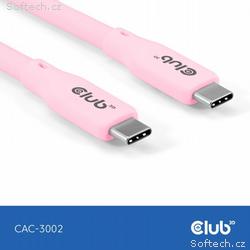Club3D Kabel USB-C 4.0, 20Gbps, 4K60Hz, PD 240W, 2
