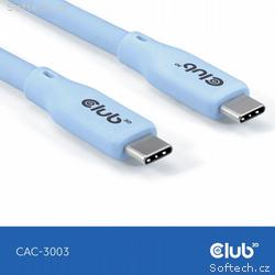 Club3D Kabel USB-C 4.0, 20Gbps, 4K60Hz, PD 240W, 2
