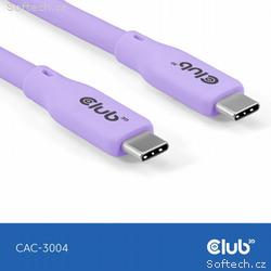 Club3D Kabel USB-C 4.0, 20Gbps, 4K60Hz, PD 240W, 2