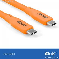 Club3D Kabel USB-C 4.0, 20Gbps, 4K60Hz, PD 240W, 2