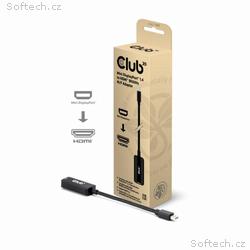 Club3D Adaptér miniDP 1.4 na HDMI, 4K120Hz nebo 8K