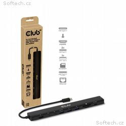 Club3D Dokovací stanice 10v1, USB-C 3.2, 1xHDMI, 2
