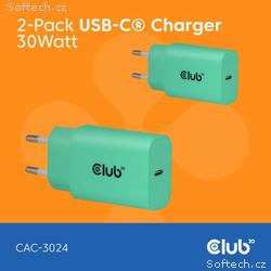Club3D Nabíječka, USB-C, Power Delivery 15V, 2A, 2