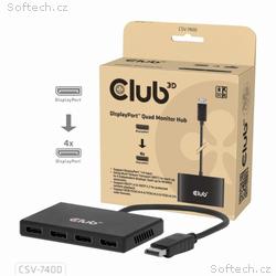 Club3D hub MST (Multi Stream Transport) DisplayPor