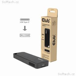 Club3D Externí box pro M.2 NVMe SSD s ventilátorem