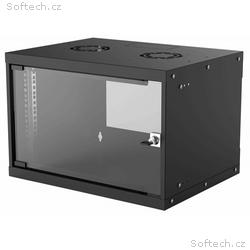 Intellinet 19" BASIC rozvaděč 6U, 400mm, černý, ro