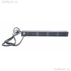 APC Rack PDU, Basic, 1U, 16A, 208&230V, (12)C13, I