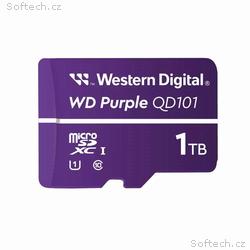 WD MicroSDXC karta 1TB Purple WDD100T1P0C Class 10