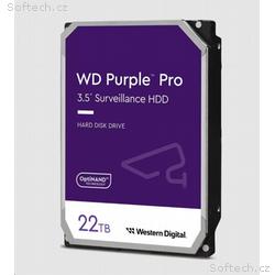 WD PURPLE PRO WD221PURP 22TB, SATA III 3.5", 512MB