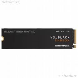 WD BLACK SSD NVMe 2TB PCIe SN850X, Gen4, (R:7300, 
