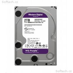 WD PURPLE WD23PURZ 2TB, SATA III 3.5", 64MB, 175MB