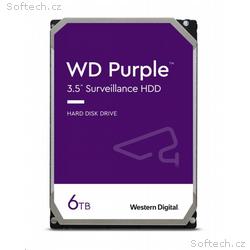 WD PURPLE WD64PURZ 6TB, SATA III 3.5", 256MB, 175M