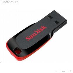 SanDisk Flash Disk 16GB Cruzer Blade, USB 2.0, čer
