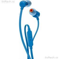 JBL T110 Black špuntová sluchátka, 3,5 mm jack, mi