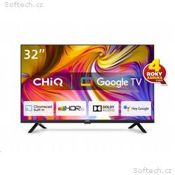 CHiQ L32H7G TV 32", HD, smart, Google TV, dbx-tv, 