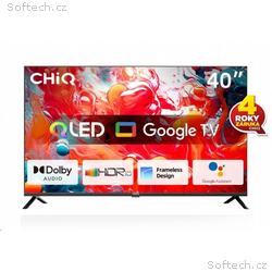 CHiQ L40QH7G TV 40", QLED, Full HD, Google TV, Fra