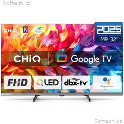 CHiQ L32QM9G TV 32", FHD, QLED, metalická bezrámeč