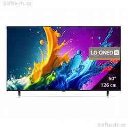 LG QNED80 50" TV, 4K Ultra HD, QNED, webOS, HDR, B
