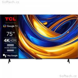 TCL P655 75" TV, 4K Ultra HD, LED, Google TV, HDR,