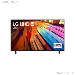 LG UT81 43" TV, 4K Ultra HD, webOS, Direct LED, HD