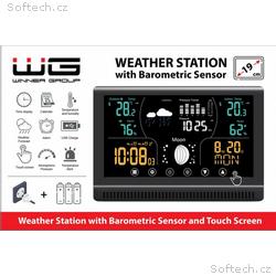 WG - Meteostanice WG3 s venkovním čidlem, černá