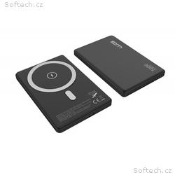 WG - Power Bank 5000 mAh, bezdrátová 15W + PD 20W,