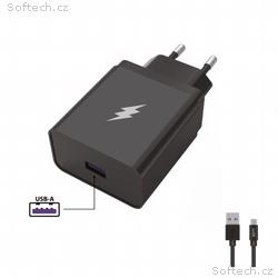 WG - Síťová nabíječka 1x USB-A 22,5W, SuperCharge,