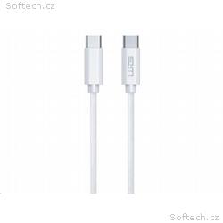 WG - Datový kabel Type-C na Type-C, 3 metry, 3A, 6