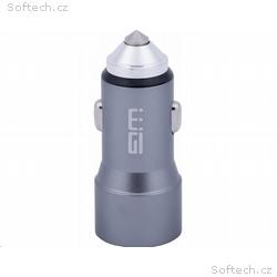 WG - Nabíječka do auta 2x USB 58,5W, 1x USB-C PD 3
