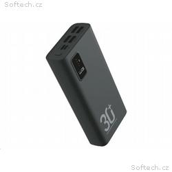 WG - Power Bank 30000 mAh, USB-C PD 20W, černá