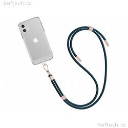 WG - Crossbody lace strap, transparent, green