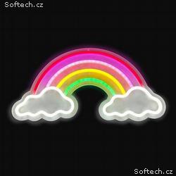 2Kids Toys LED NEON LIGHT lampička Duha s mraky