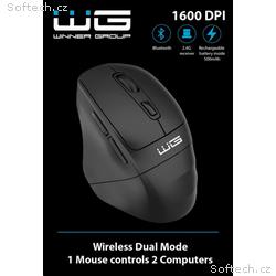 WG - Bezdrátová myš WG5 SeaMouse, 2v1, bluetooth +