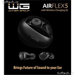 WG - Bluetooth sluchátka WG AirFlex 5, ENC, podpor