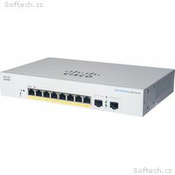 Cisco switch CBS220-8FP-E-2G (8xGbE, 2xSFP, 8xPoE+