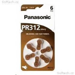 PANASONIC Zinkovzduchová baterie PR-312(41), 6LB A