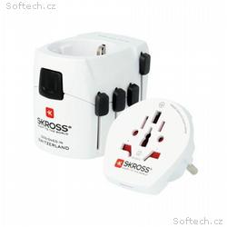SKROSS cestovní adaptér PRO World, 6.3A max., uzem
